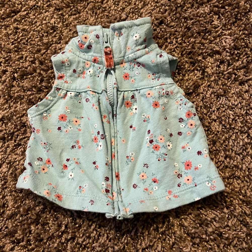 Floral vest